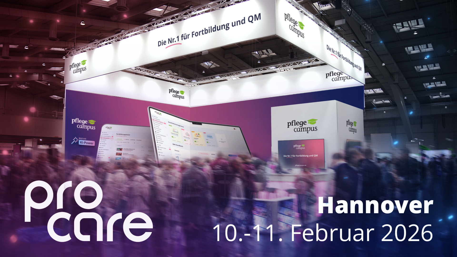 Pflegecampus on Tour 2026: Auftakt in Hannover