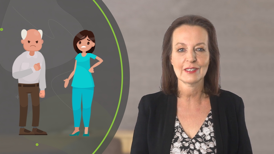 Vorschaubild zum Kurs: Deeskalationstechniken: Provozierendes Verhalten von Pflegebedürftigen