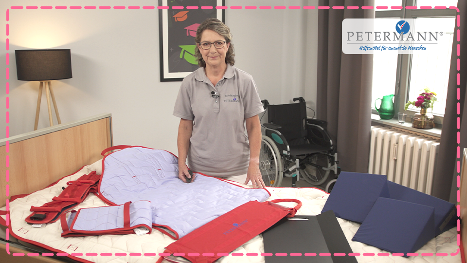 Professioneller Einsatz von Hilfsmitteln am Bett