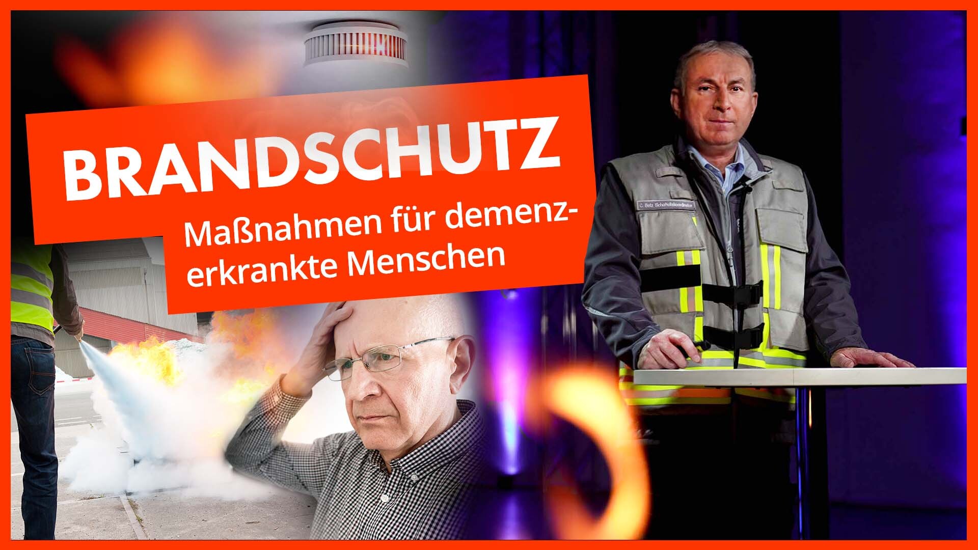 Brandschutz: Vorbeugende und organisatorische Maßnahmen bei Menschen mit Demenz