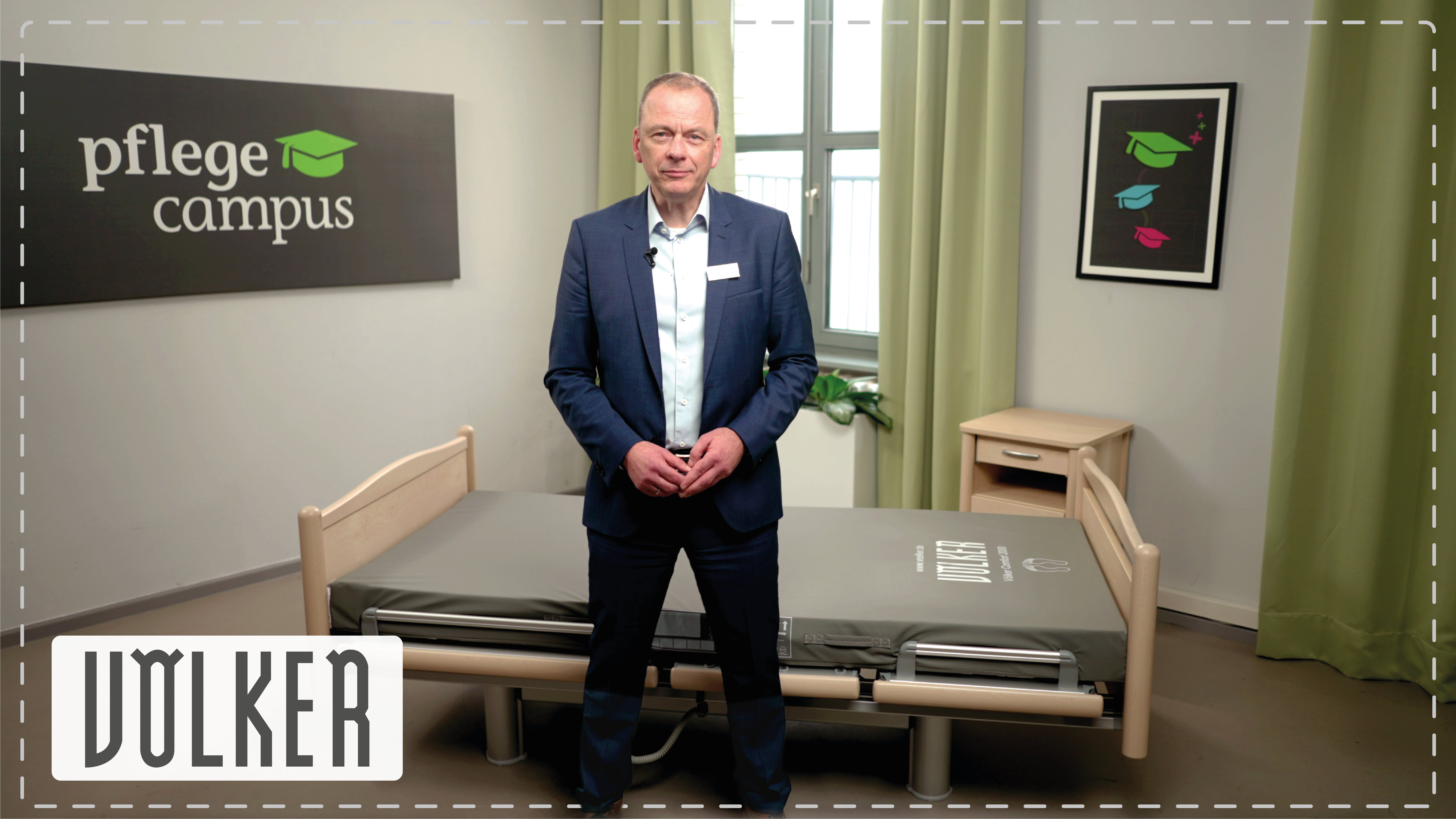 Völker Pflegebett 3080: Ergonomisches Pflegen und Förderung der Eigenmobilisierung