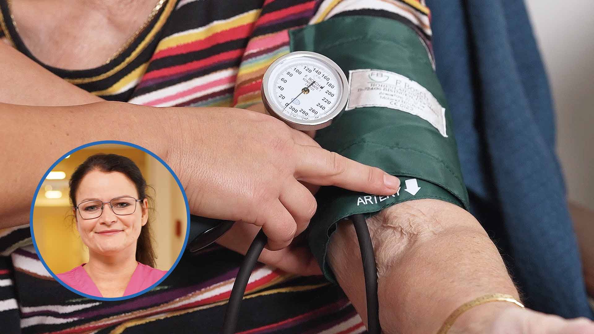 Vorschaubild zum Kurs: Blutdruck richtig messen: praktische Durchführung