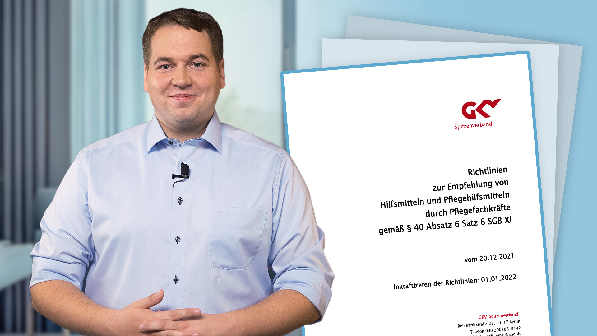 Vorschaubild zum Kurs: Richtlinie zur Empfehlung von Hilfsmitteln und Pflegehilfsmitteln durch Pflegefachkräfte