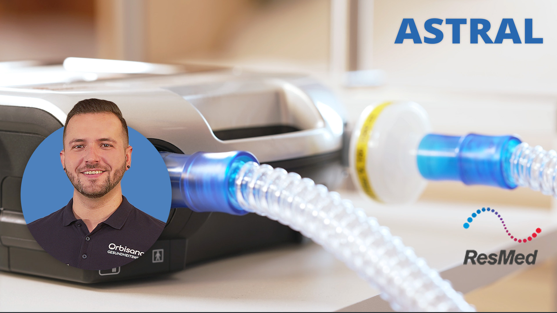 Vorschaubild zum Kurs: Gerätevorstellung: Beatmungsgerät Astral (100 / 150)