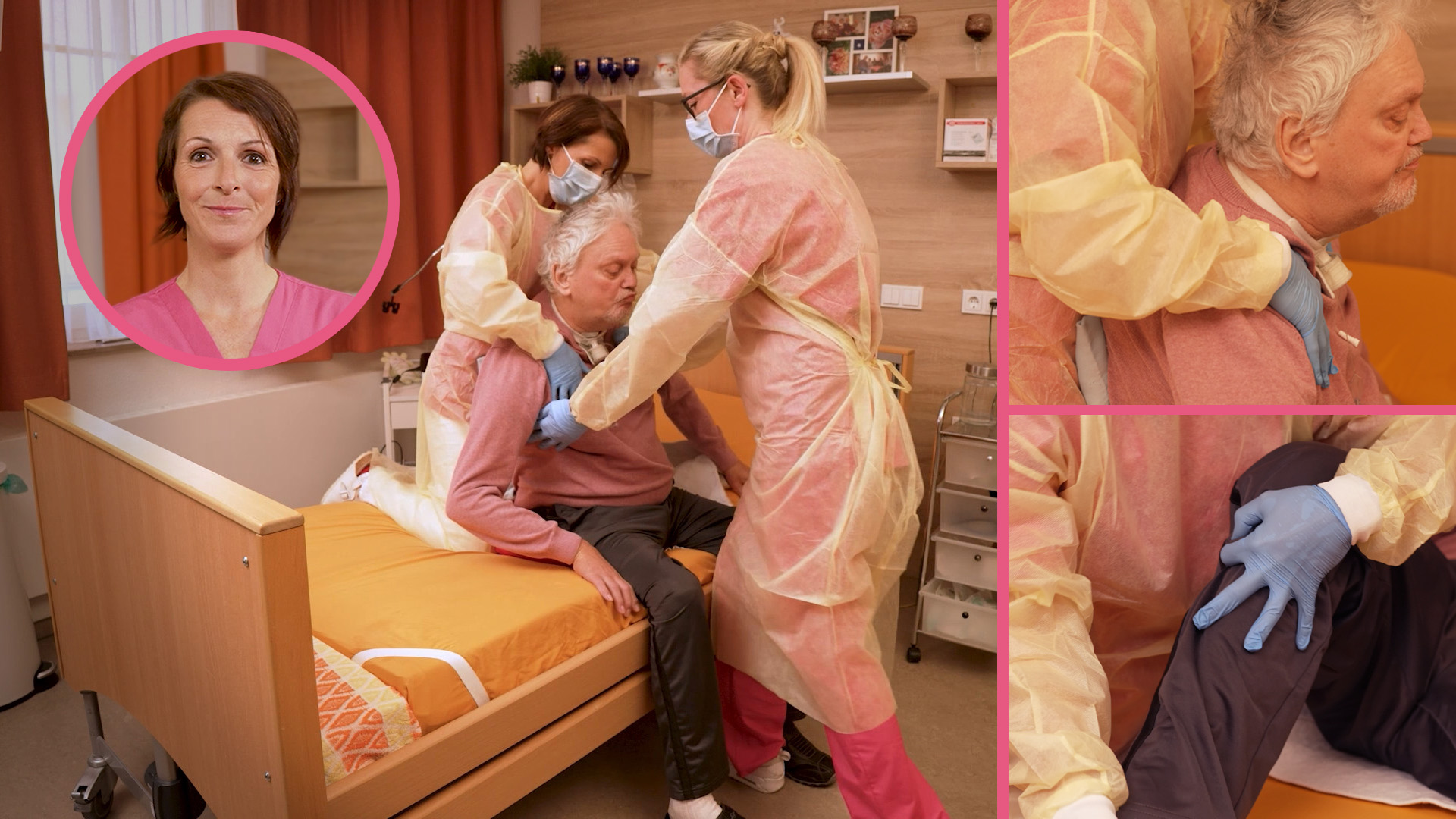 Vorschaubild zum Kurs: Basale Stimulation und Kinästhetik bei der Mobilisation eines Patienten in der ambulanten Intensivpflege