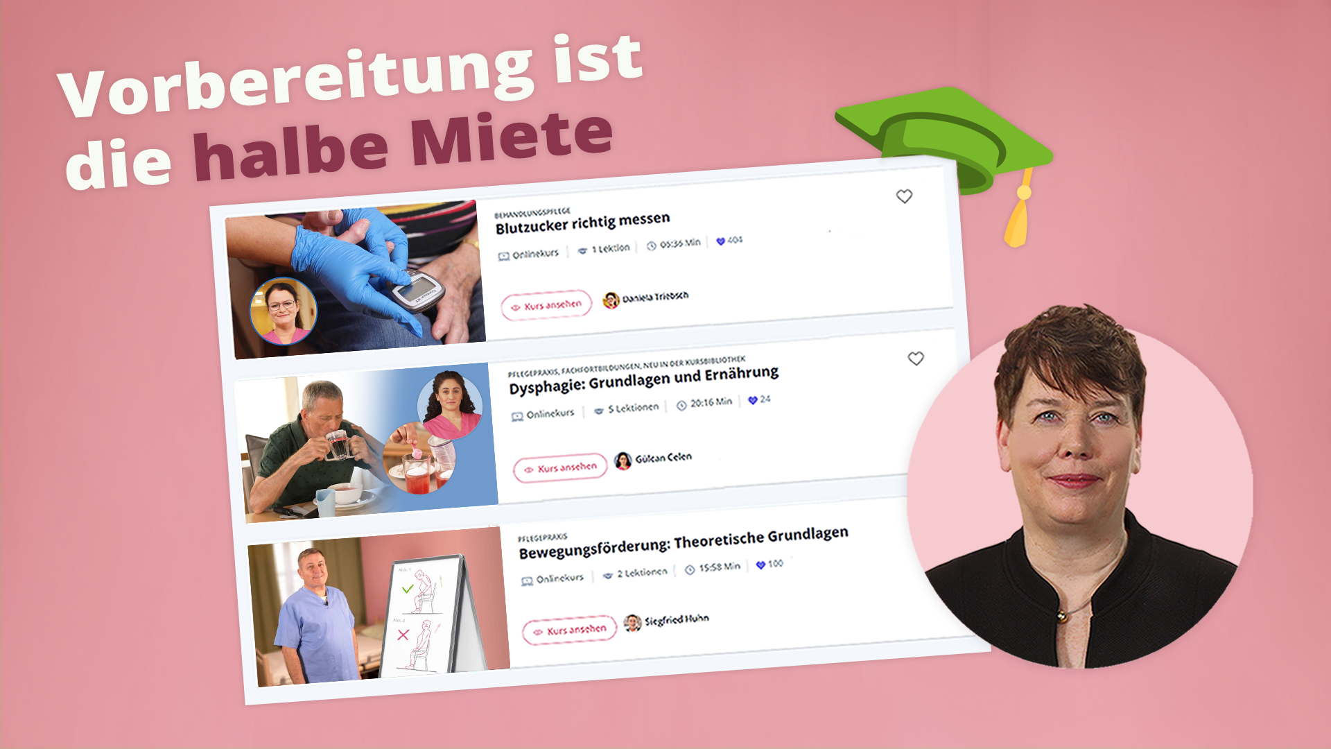 Vorschaubild zum Kurs: Bildungskonzept im Hinblick auf die neue Personalbemessung in der stationären Pflege