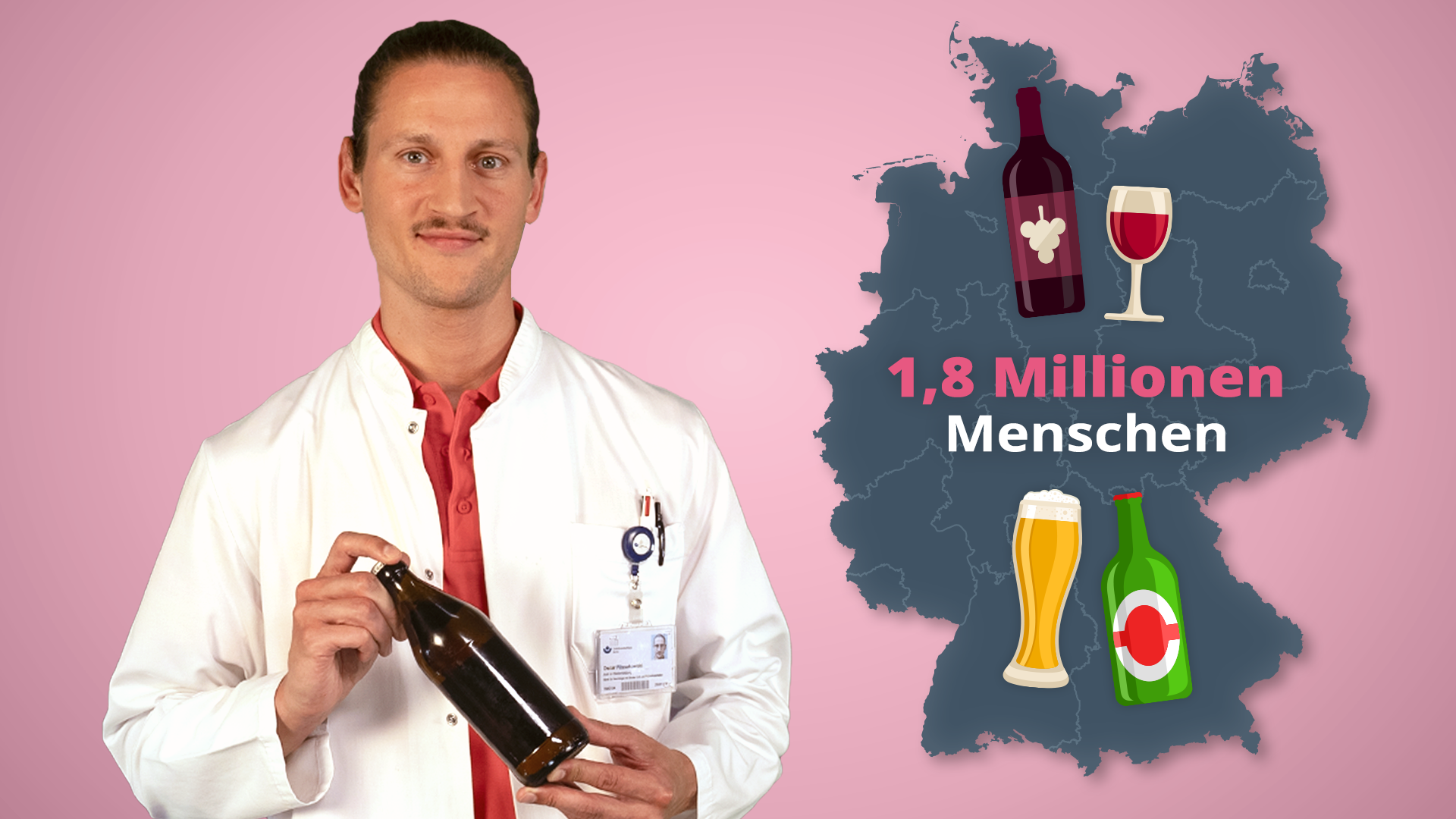 Vorschaubild zum Kurs: Abhängigkeitserkrankungen mit Schwerpunkt Alkohol