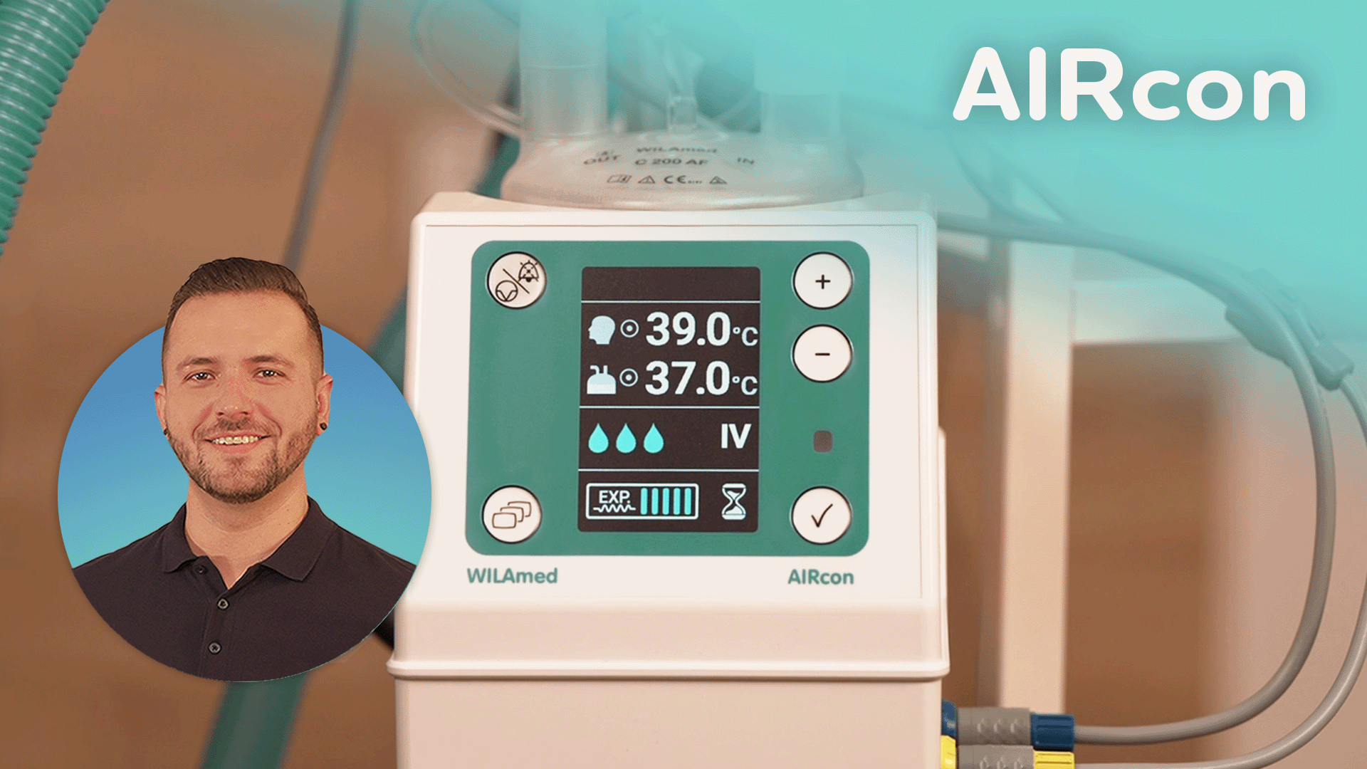 Vorschaubild zum Kurs: Gerätevorstellung: AIRcon Atemgasbefeuchter