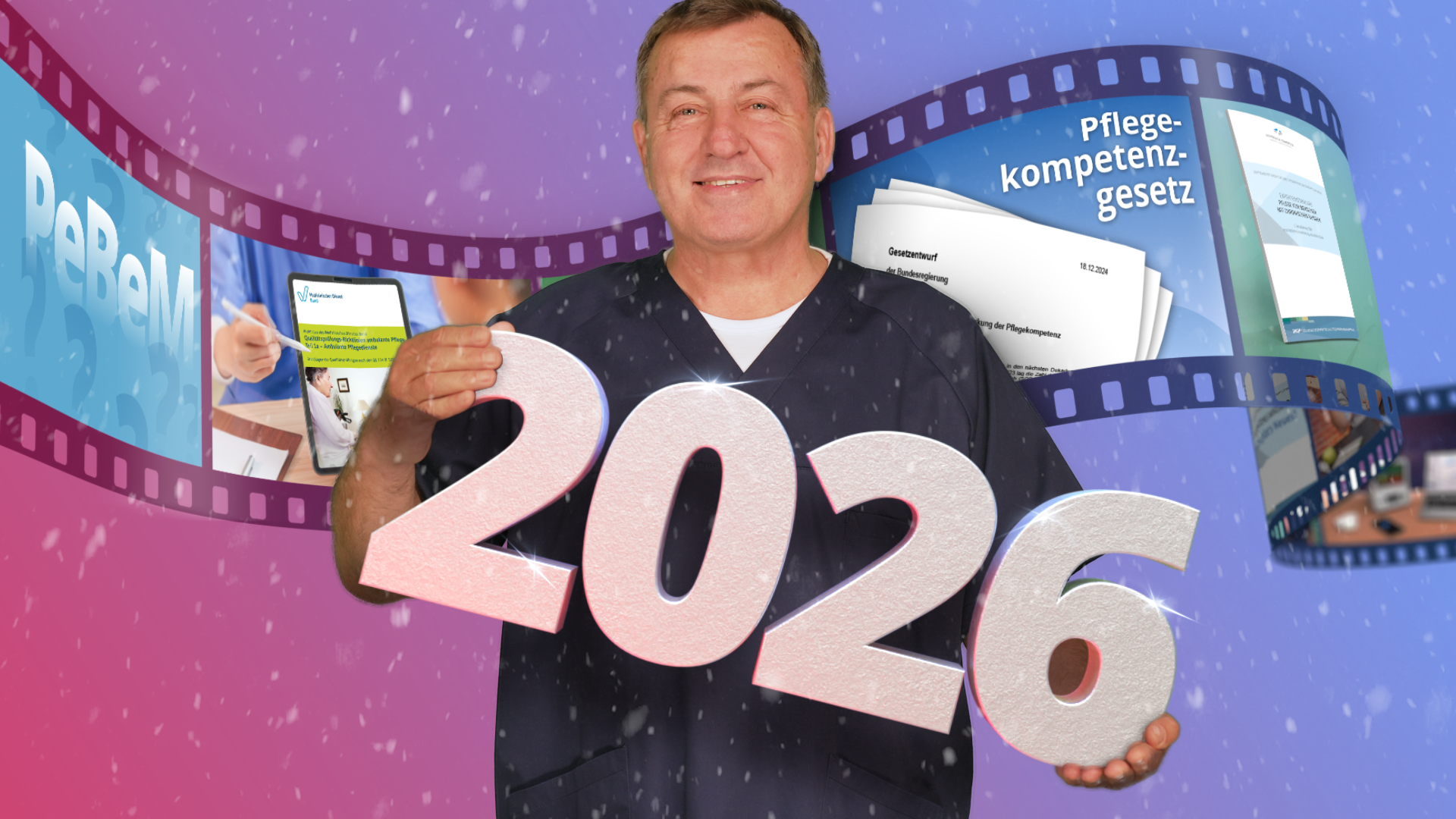 Vorschaubild zum Kurs: Pflege 2025: Highlights, Entwicklungen und Ausblick auf 2026
