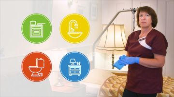 Reinigung und Desinfektion im patientennahen Umfeld